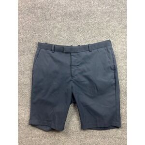 G/FORE Golf Shorts Mens Size 38 Navy Blue Performance Flat Front Casual